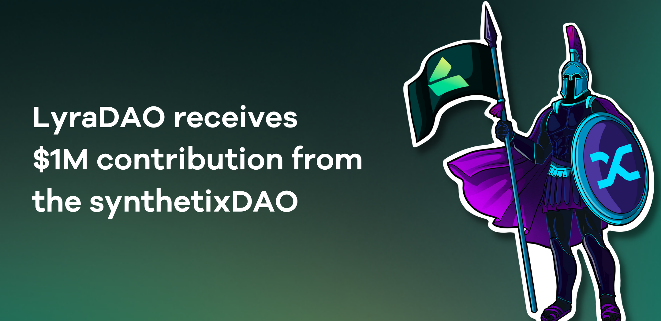 LyraDAO receives $1M contribution from the synthetixDAO