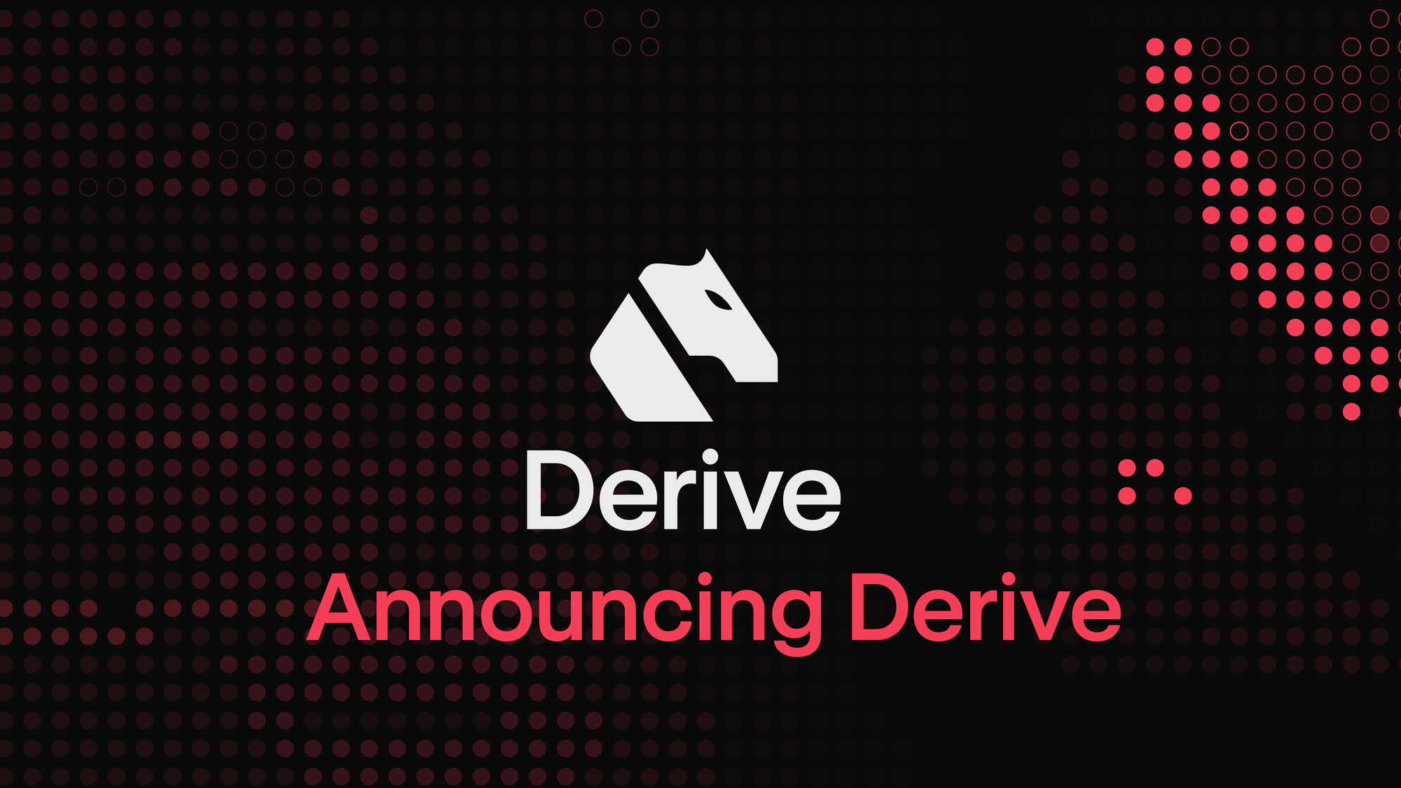 Announcing Derive